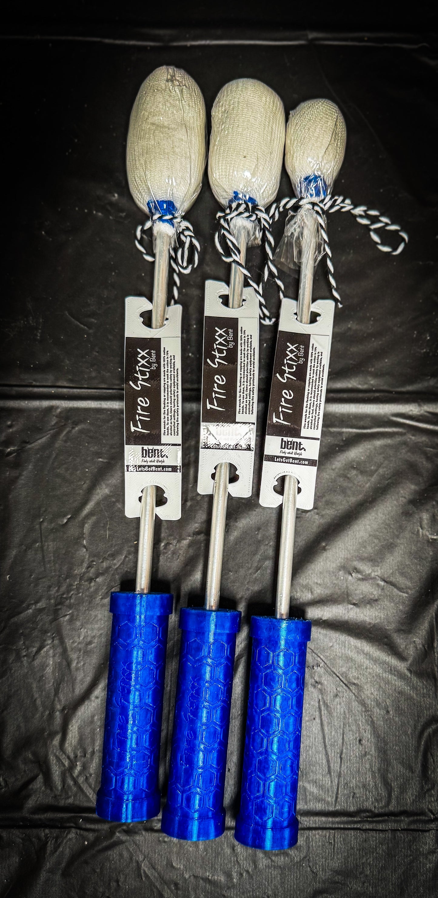 Fire Stixx Blue Handle