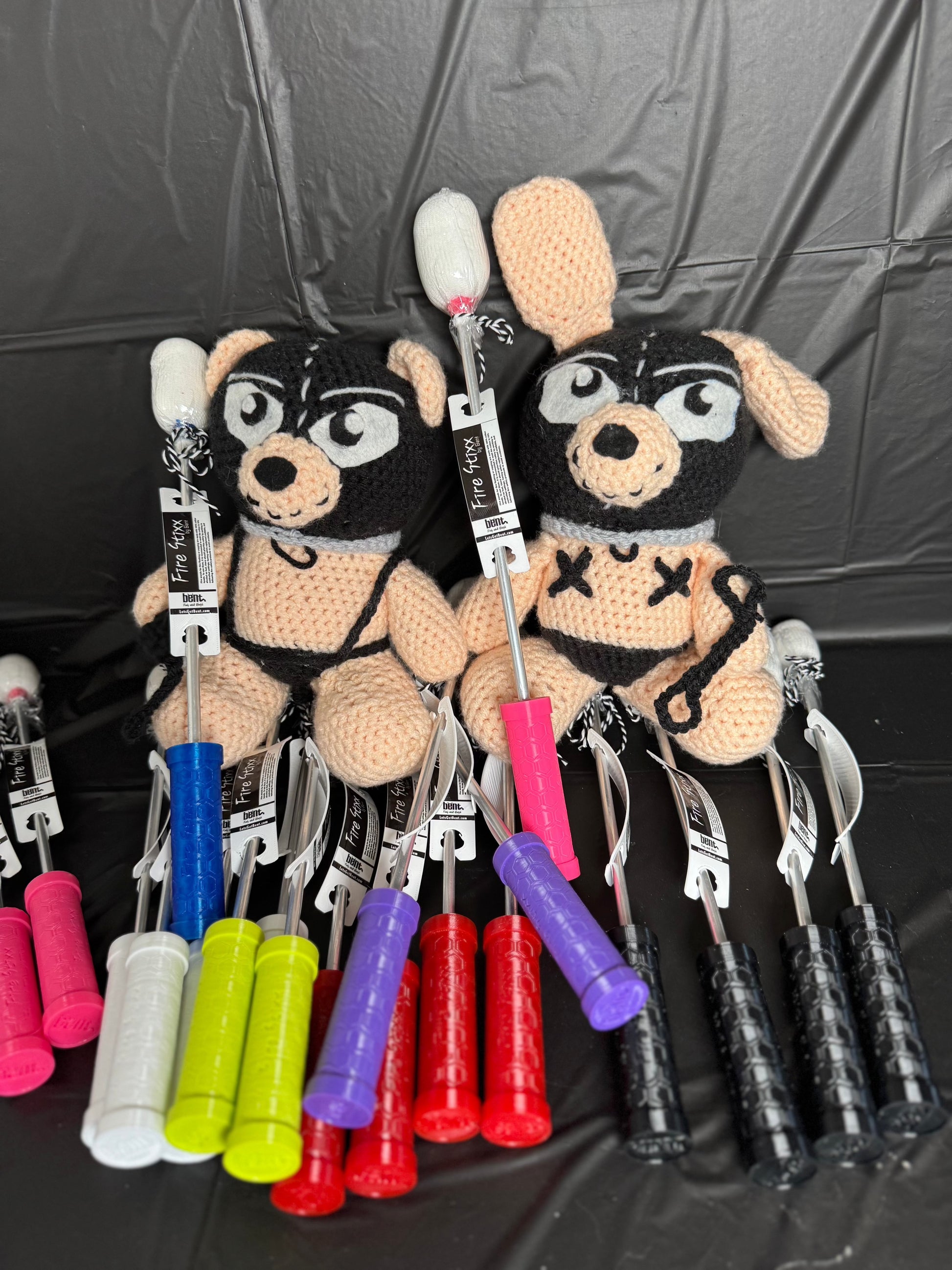 Fire Stixx Black Handle