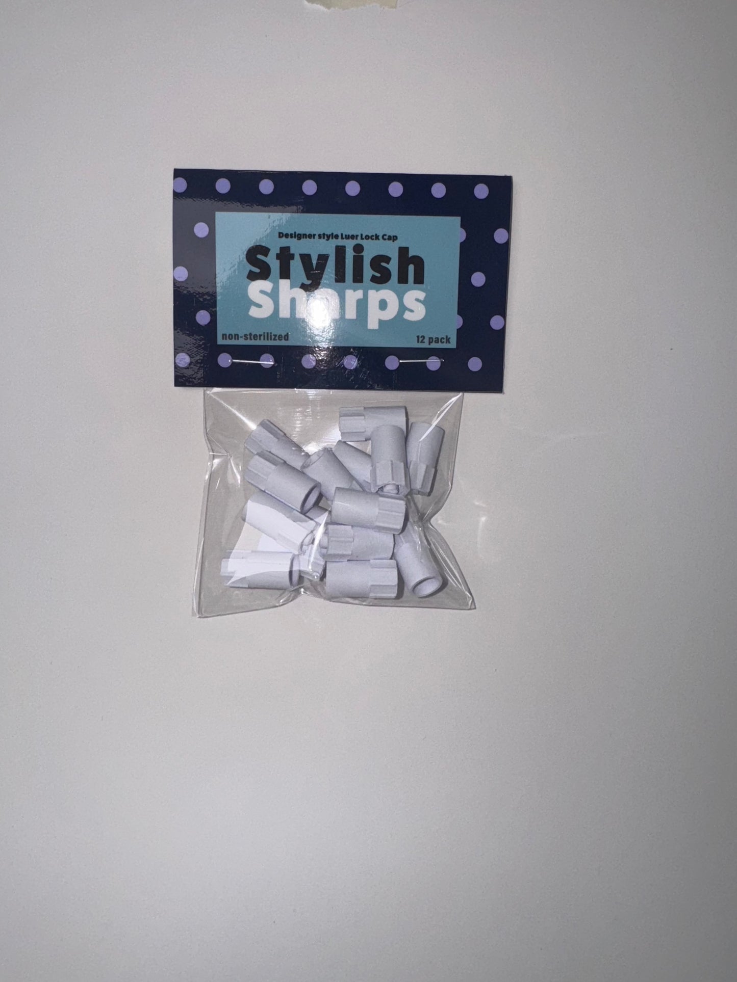 White Birthday Candle Holder type