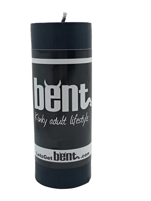 Black Large Pillar Candle