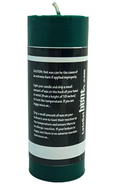 Large pillar Green Candle