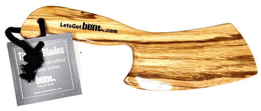 Happy Cleaver - Timber Blades - Zebrano wood