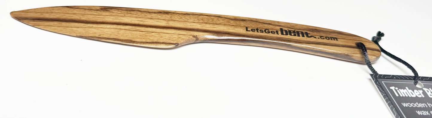 The Dragonfly - Timber Blades -Zebrano wood Large