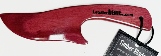 Vipers Kiss - Timber Blades - Purpleheart wood small