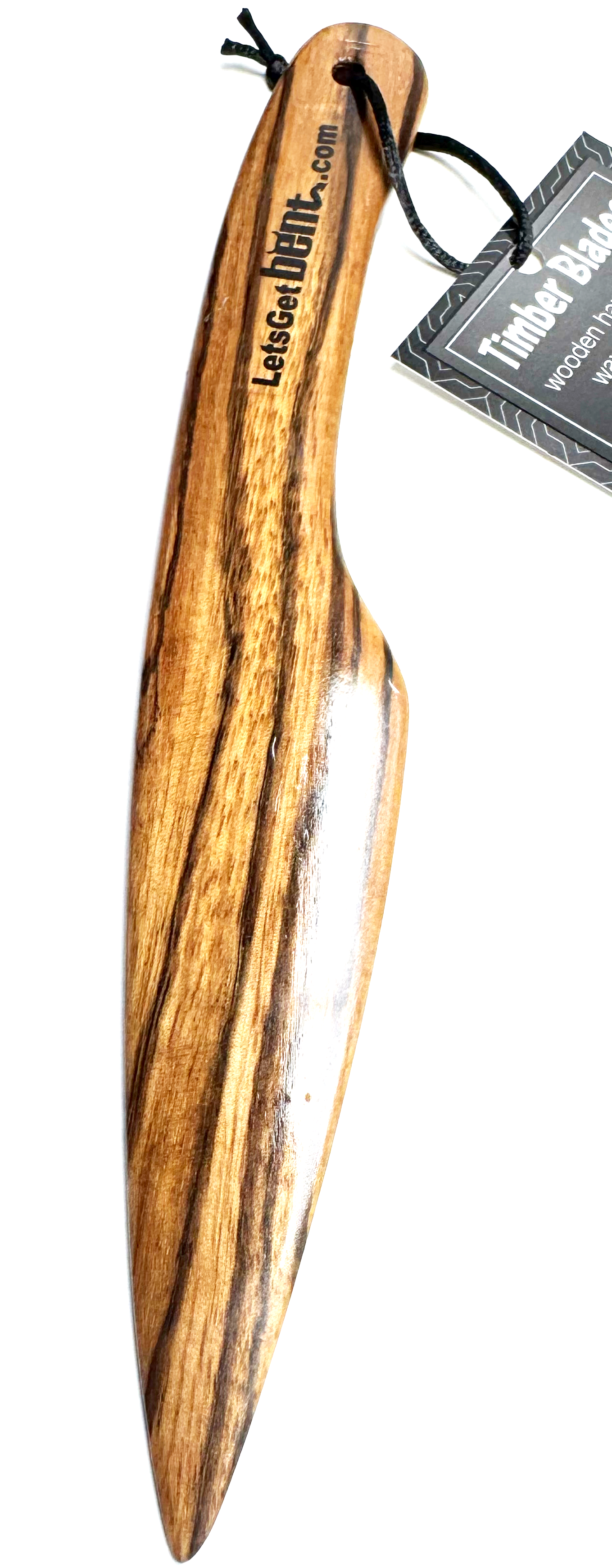 The Dragonfly - Timber Blades -Zebrano wood Large