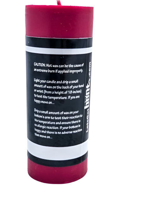 Large pillar red candle