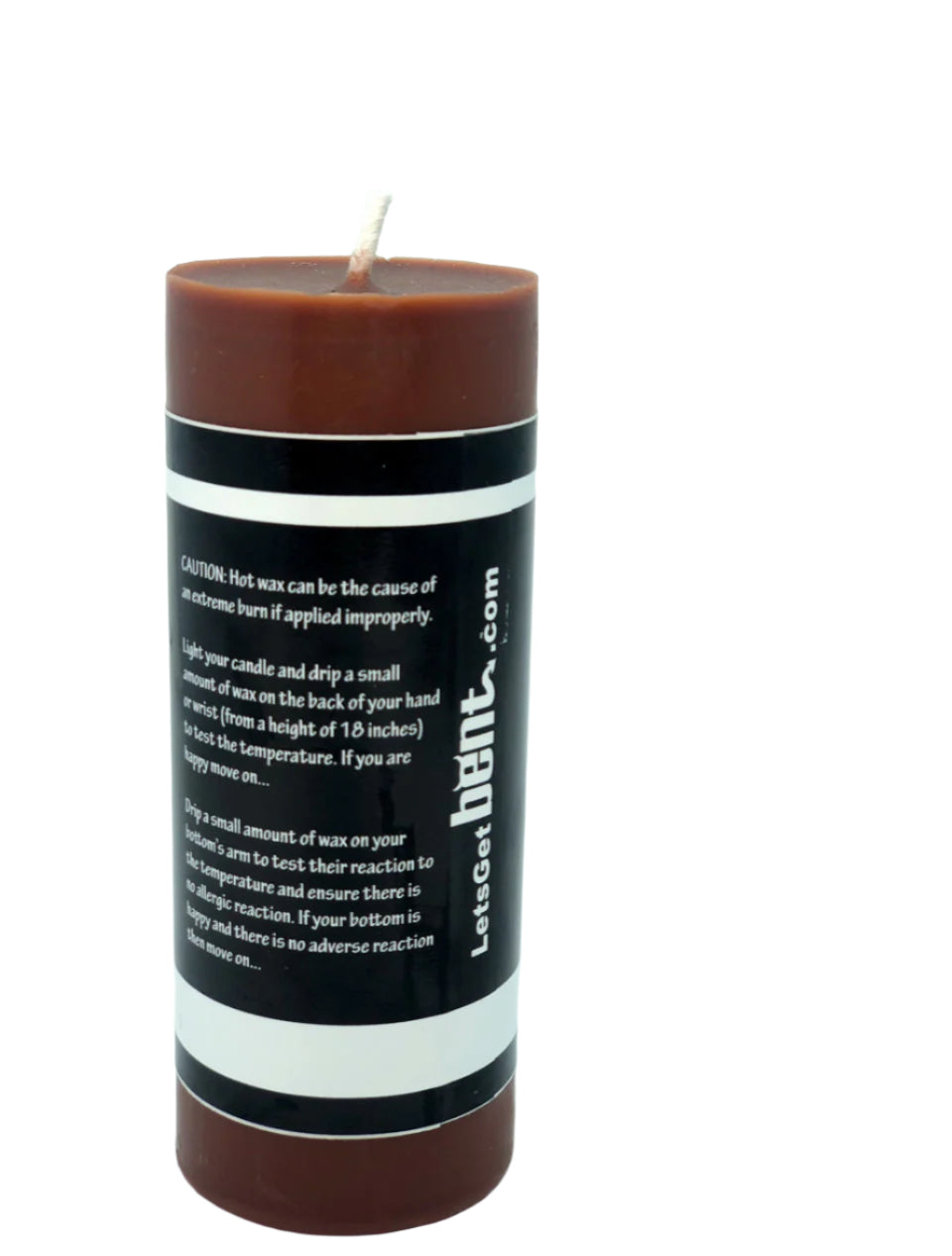 Hand poured BDSM wax play candle
