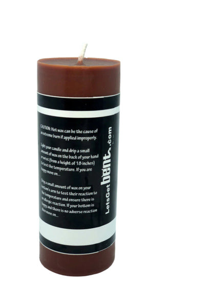 Hand poured BDSM wax play candle