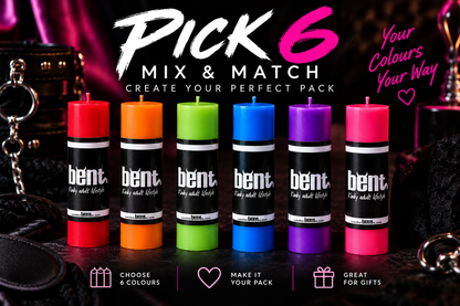 Mix & Match 6 Pack Wax Play Candles