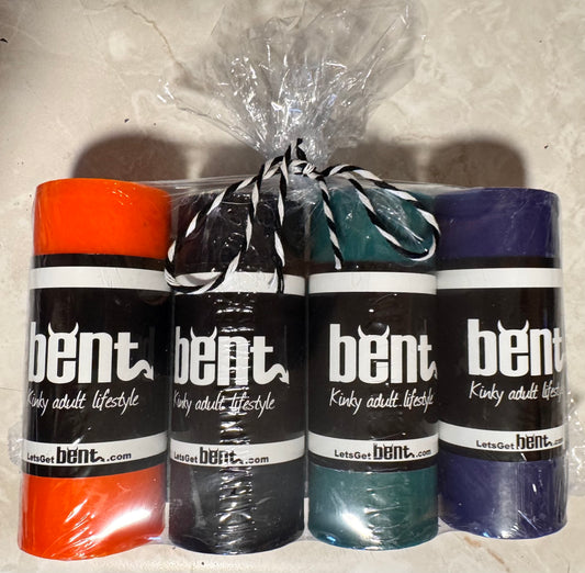 Halloween Candle Kit set of 4