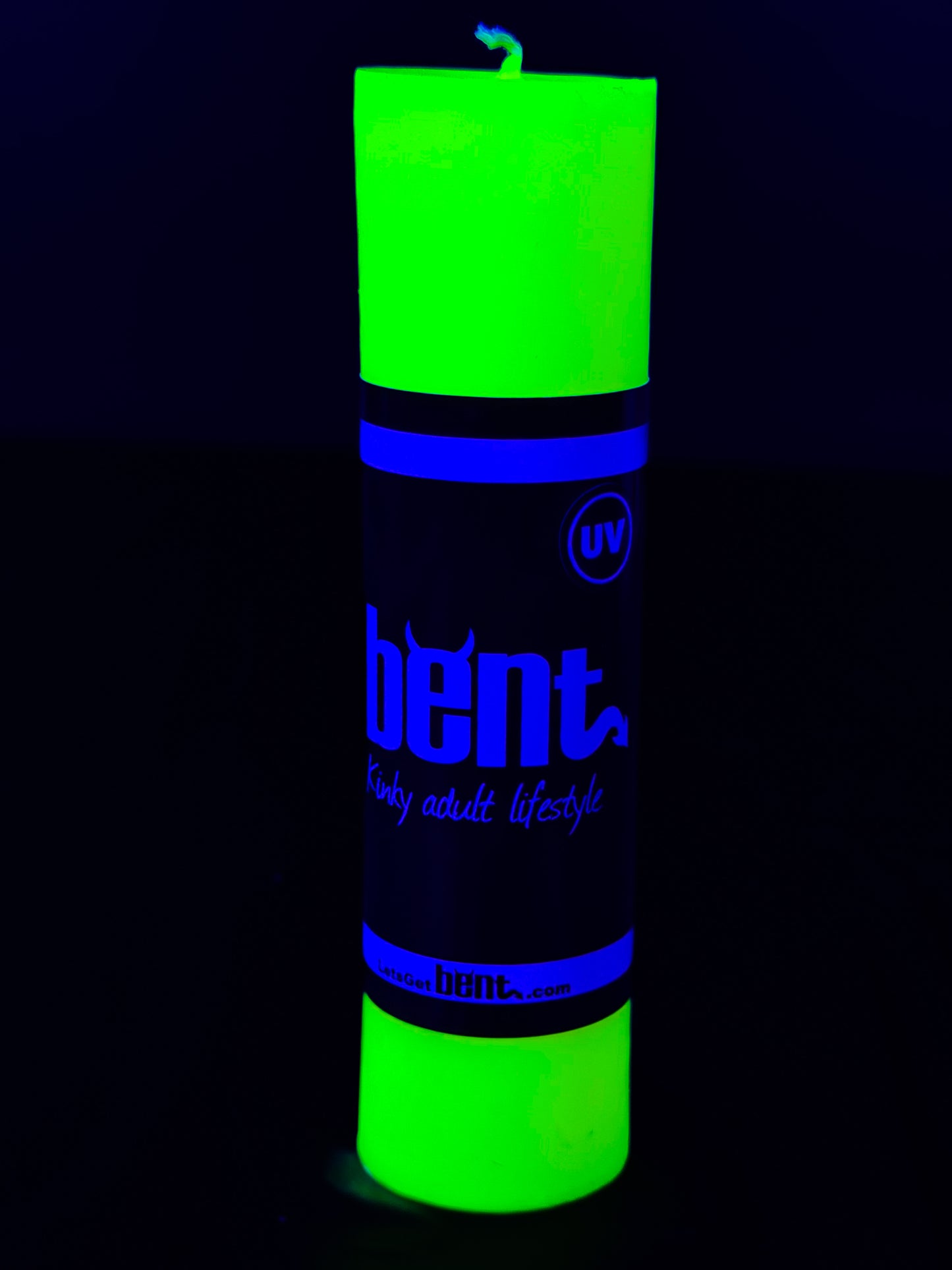 UV Yellow Candle