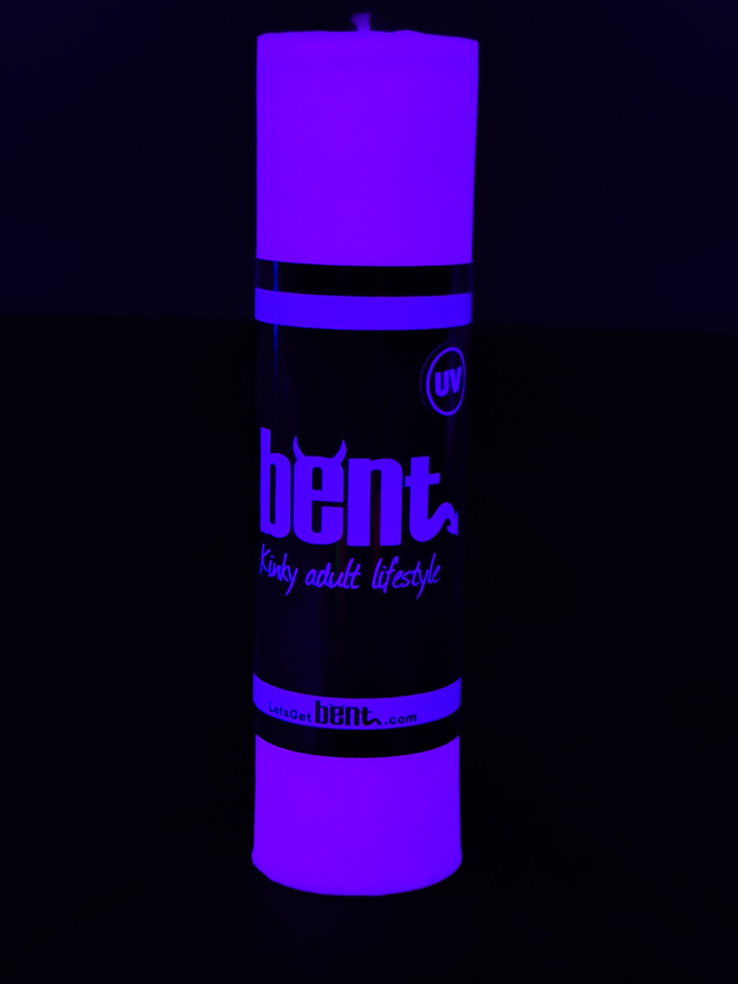 Purple UV Glowing