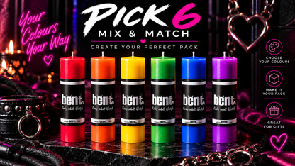 Pick 6 Rainbow colours