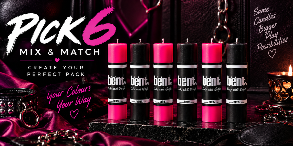 Black and Pink pick 6 pack