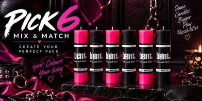 Black and Pink pick 6 pack